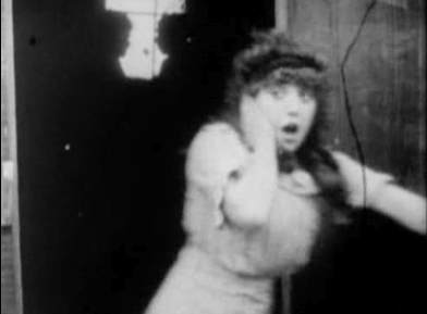 Mabel Normand in "The Bangville Police"