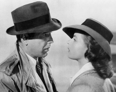 Humphrey Bogart telling Ingrid Bergman that they'll always have Paris in "Casablanca"
