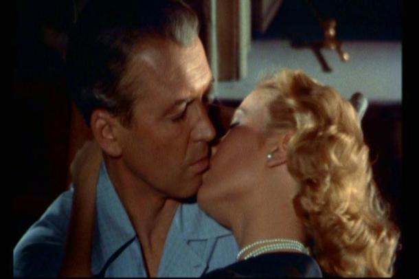 Grace seduces James "Lucky Guy" Stewart in, "Rear Window" Grace seduces James "Lucky Guy" Stewart in, "Rear Window"