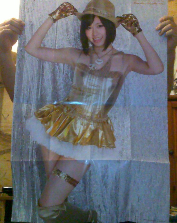 Jumbo Atsuko Maeda poster!!