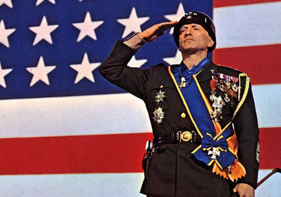 George C. Scott in "Patton"